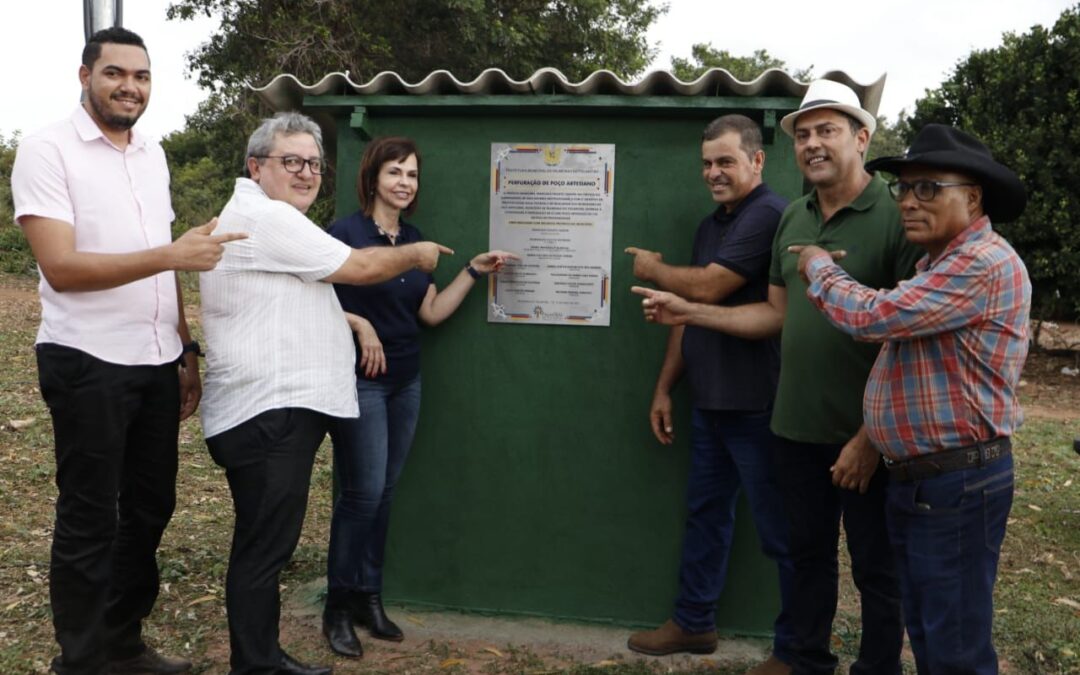 Professora Dorinha participa de inauguração de obras em Palmeiras do Tocantins