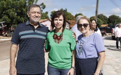 Professora Dorinha participa da programação de aniversário de Augustinópolis