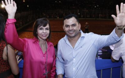 Professora Dorinha participa da programação de aniversário de Rio dos Bois