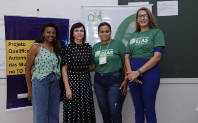 Professora Dorinha participa da abertura do projeto Brasil Pra Elas, no Tocantins