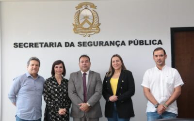 Dorinha se reúne com secretário de Segurança Pública para tratar da aquisição de sistema de identificação multibiométrico