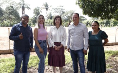 Esporte: Dorinha garante recurso para o primeiro campo gramado da zona rural de Tocantinópolis