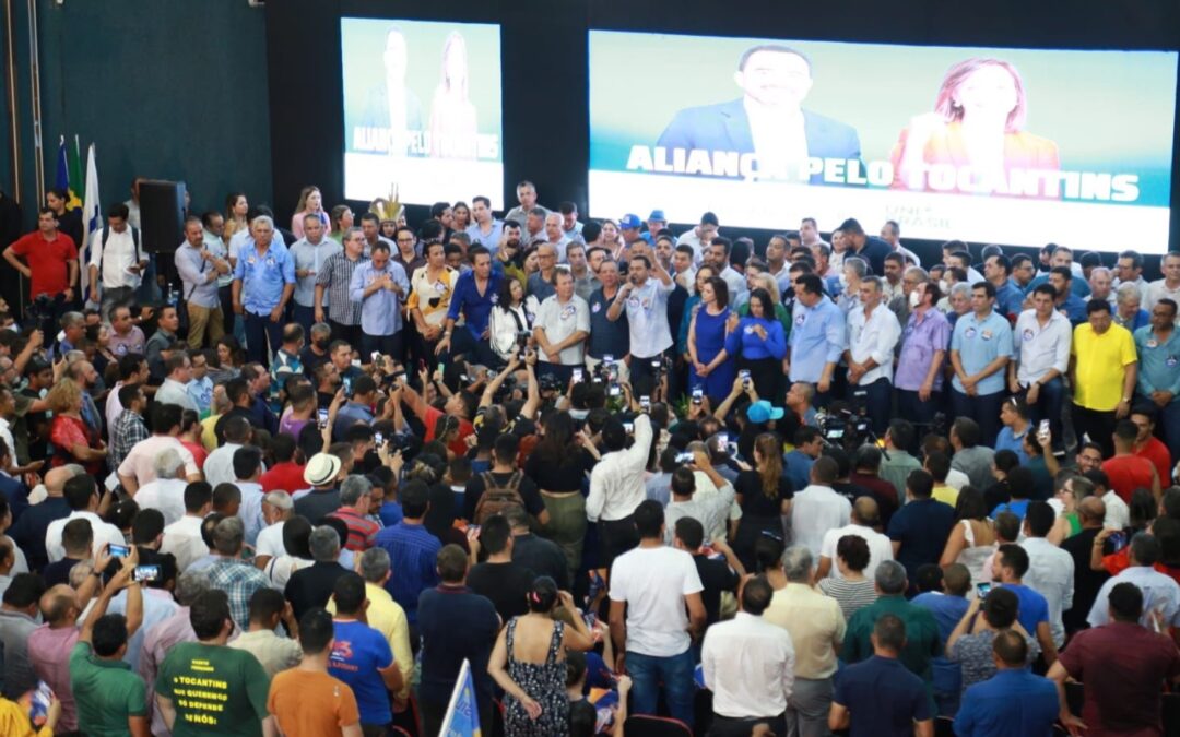 Com ATM completamente lotada, Dorinha e Wanderlei firmam aliança pelo bem do Tocantins