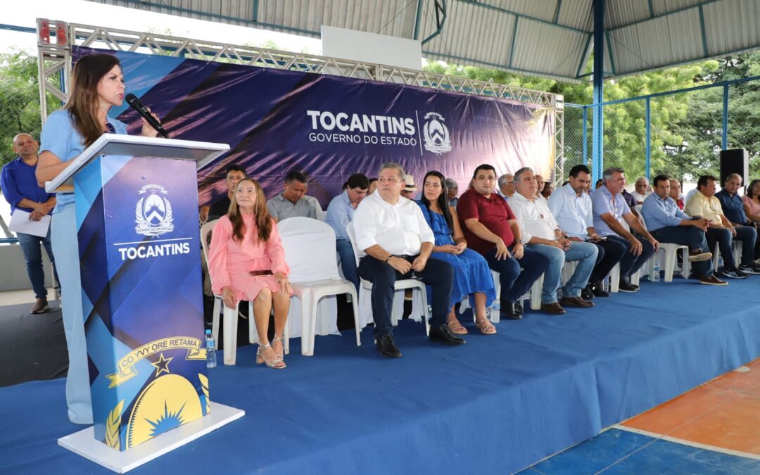 Senadora Professora Dorinha participa de agenda de inaugurações no Bico do Papagaio