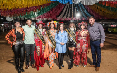 Em Silvanópolis, senadora Dorinha participa do Festival Cultural e da Exposilva