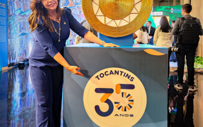 Senadora Professora Dorinha exalta a força do tocantinense na abertura da Exposição Tocantins 35 anos