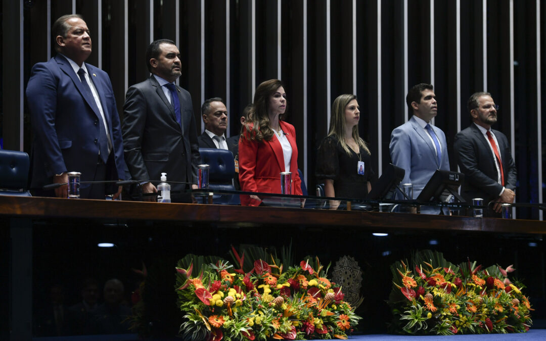 Na sessão de homenagem ao Tocantins, Senadora Professora Dorinha relembra a história e exalta participação de mulheres na política