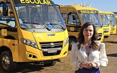 Caminho da Escola: 25 cidades do TO receberão ônibus destinados pela Professora Dorinha
