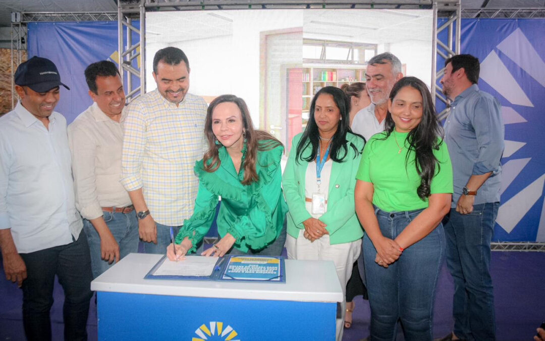 Senadora Professora Dorinha participou da assinatura do convênio para a construção de duas escolas de tempo integral