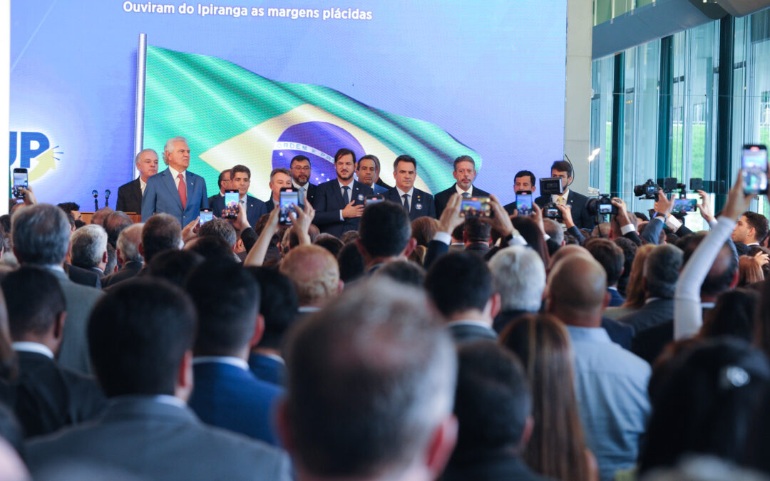 “União Progressista”: União Brasil e Progressistas oficializam federação e Professora Dorinha destaca diálogo