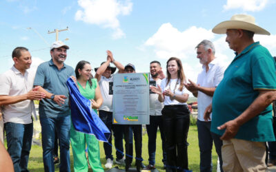 Senadora Dorinha Participa das Comemorações de Aniversário de Buriti entrega o praça de R$ 1,5 Milhão