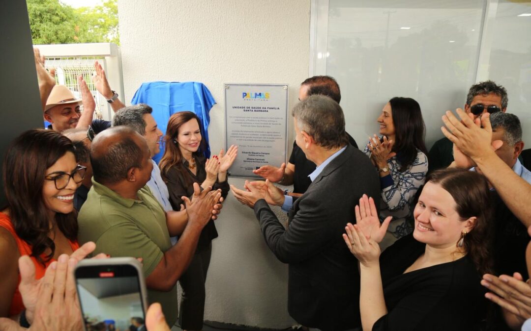 Dorinha participa da entrega da USF Santa Bárbara e destaca mais de R$ 46 milhões viabilizados para a saúde da capital em 2025