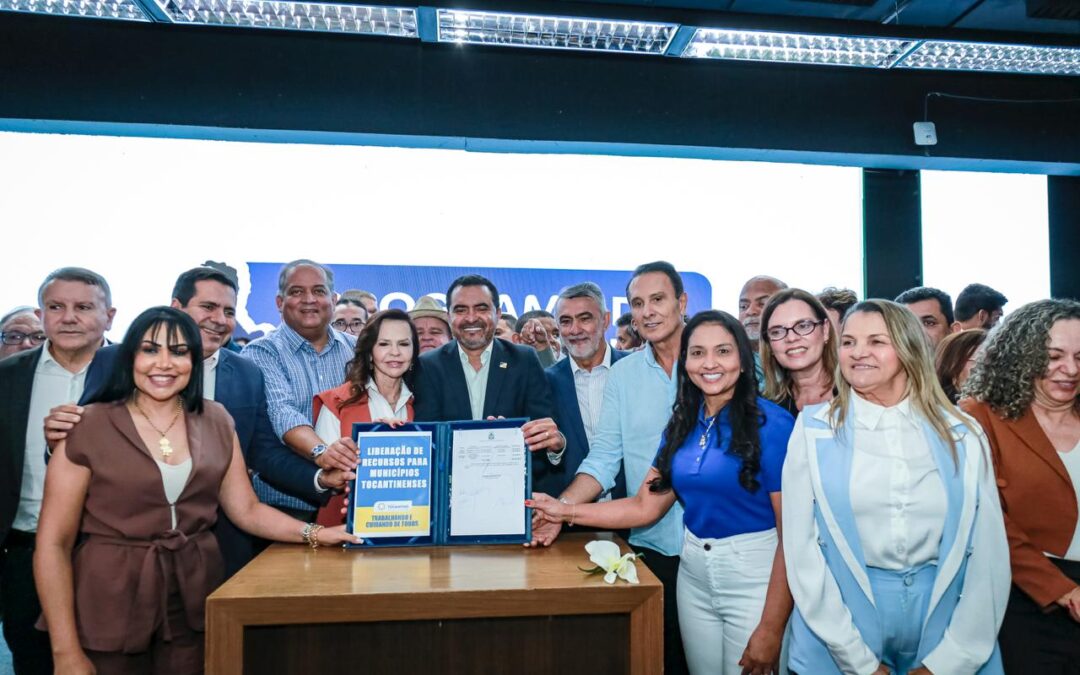 R$ 86 milhões nas ruas e no campo: Dorinha entrega máquinas e autoriza novas obras no Tocantins