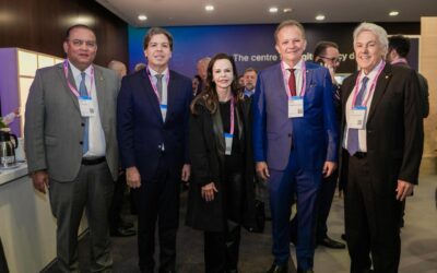 Dorinha e Gomes participam o MWC Barcelona 2026 e acompanha debates globais sobre conectividade, IA e segurança digital