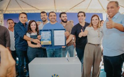 Dorinha destaca força da educação técnica em assinatura de ordem de serviço de escola agrícola de Almas