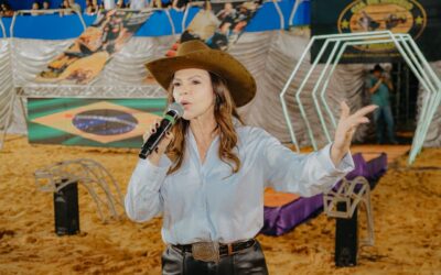 Em agenda no Rodeio Show, Dorinha reforça potencial de Taquaruçu para o Tocantins 