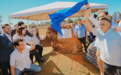Após uma década de articulação, Professora Dorinha celebra o lançamento da pedra fundamental do Hospital Universitário da UFT, obra que ajudou a viabilizar